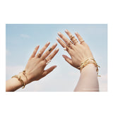 XL-Knot Gold Cuff - Wanderlust + Co