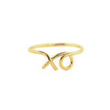 XO Gold Ring - Wanderlust + Co