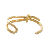 XL-Knot Gold Cuff - Wanderlust + Co