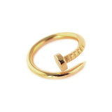 XL Screw-Split Gold Ring - Wanderlust + Co