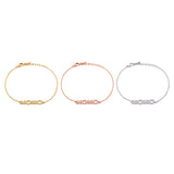 XOXO Silver Bracelet - Wanderlust + Co