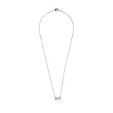 XOXO Silver Necklace - Wanderlust + Co